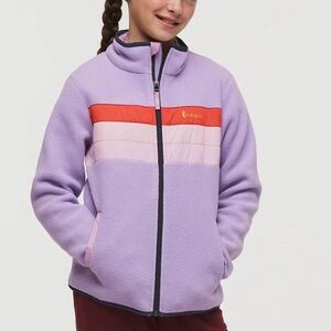 Cotopaxi Size XL Kids' Teca Fleece Jacket in Flower Power